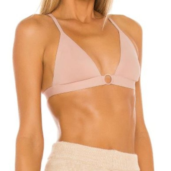 FREE PEOPLE Oh Scuba Bralette In Antique Shell - Picture 2 of 3